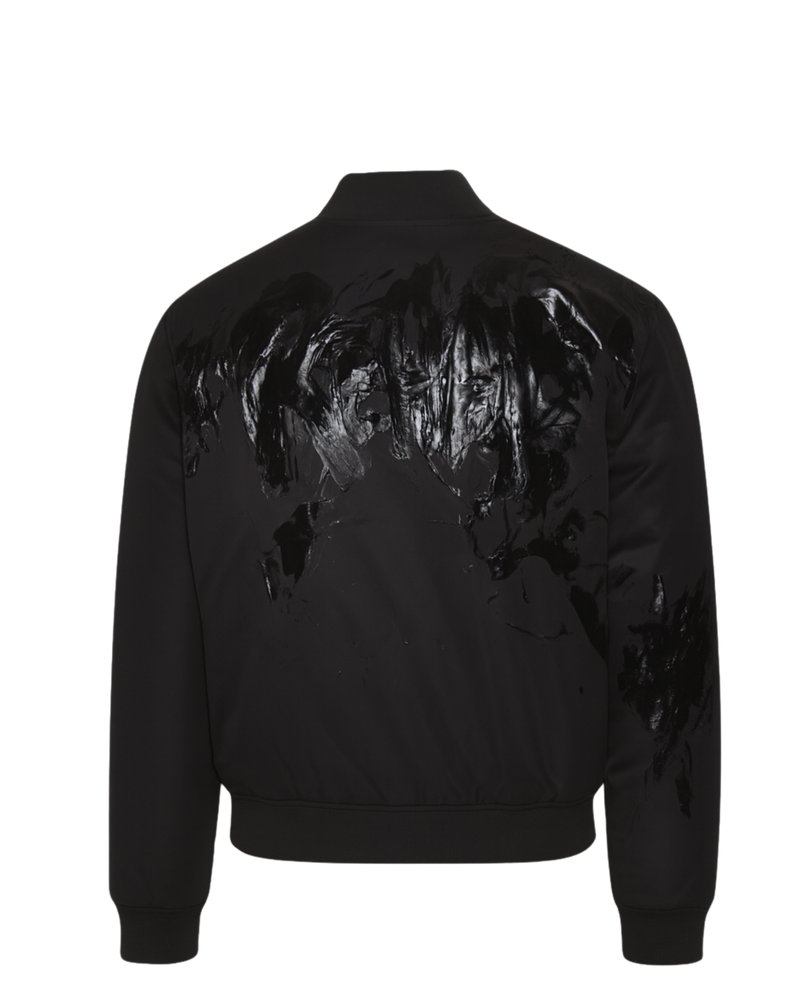 The Bomber Jacket Rehab Black ''PAINTED''