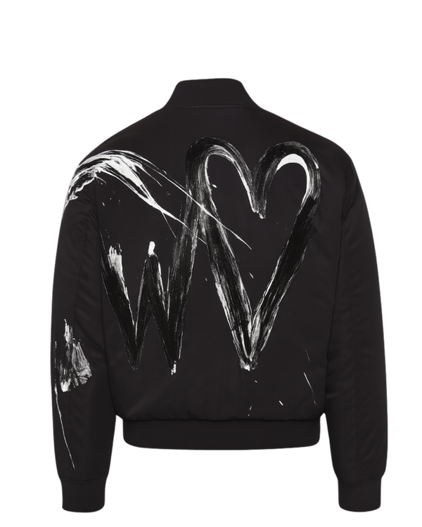 The Bomber Jacket Black ''PAINTED''