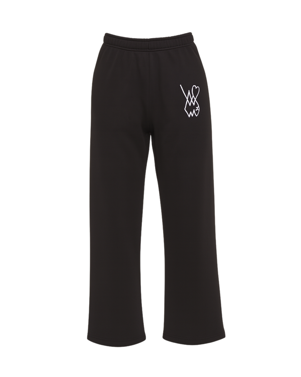 SWEATPANTS BLACK&WHITE ''REHAB STATE OF MIND''