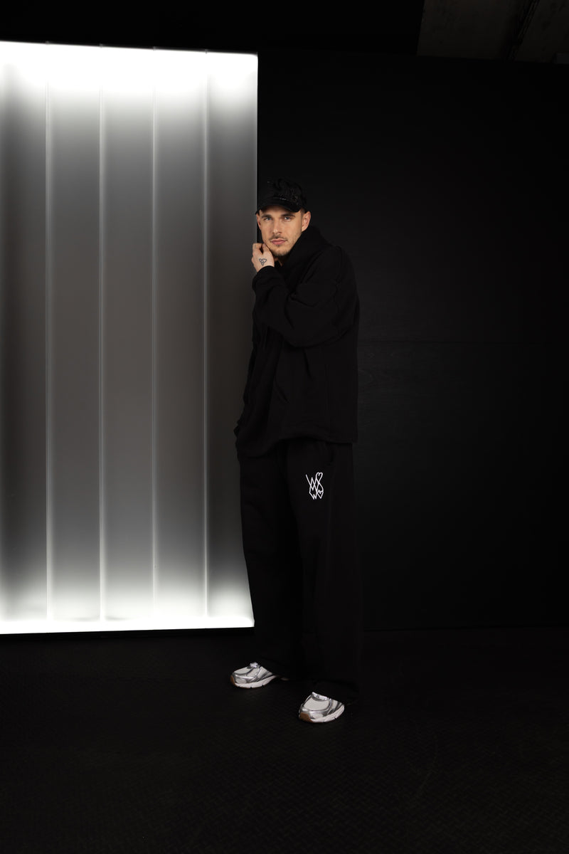 HOODIE BLACK ''REHAB STATE OF MIND''