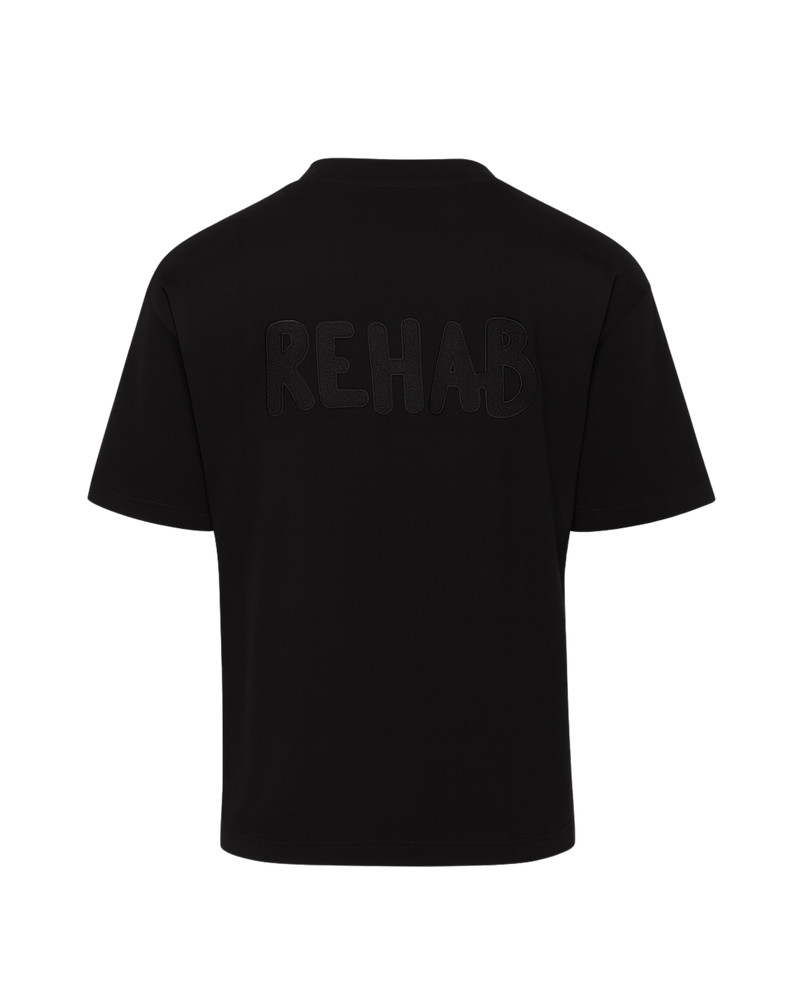 TEE BLACK “REHAB”