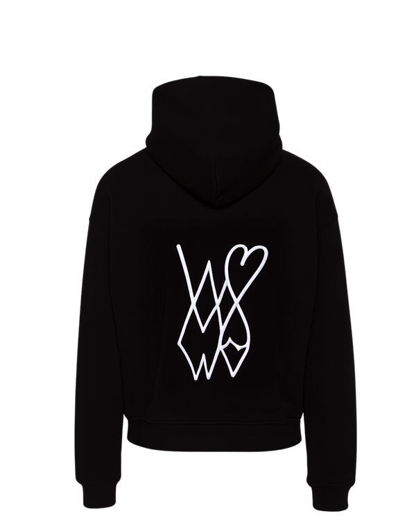 HOODIE BLACK ''REHAB STATE OF MIND''