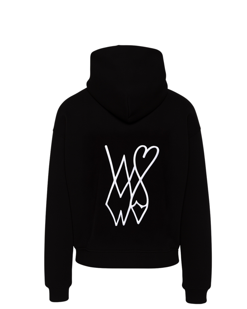 HOODIE BLACK ''REHAB STATE OF MIND''