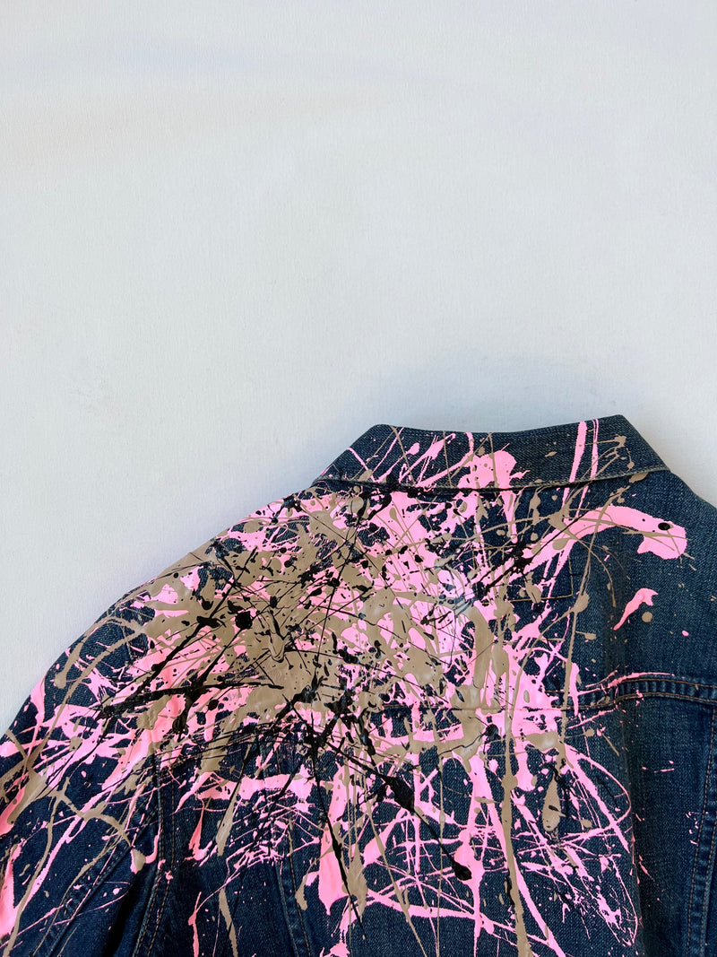 Pink levis jacket deals